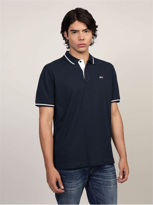 TJM REG TIPPED POLO TOMMY JEANS | DM0DM20745/C1G